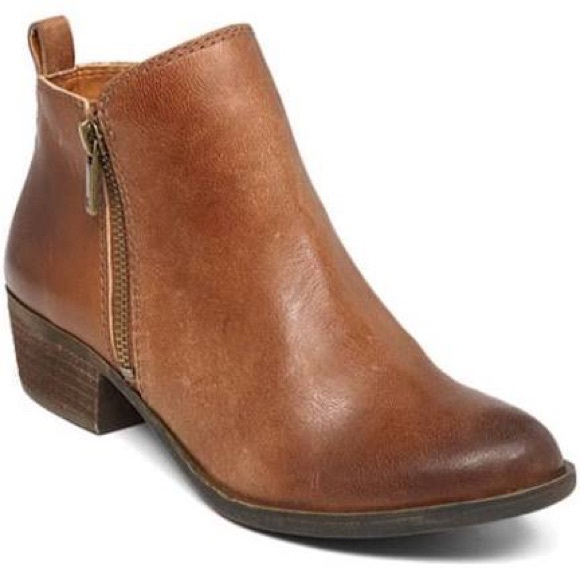 Lucky Brand Shoes - Lucky Brand Leather Basel Booties